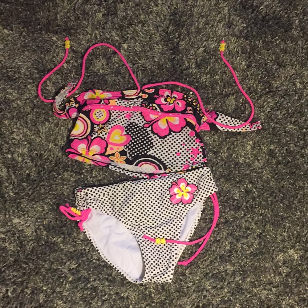 Flower flower bathing suit